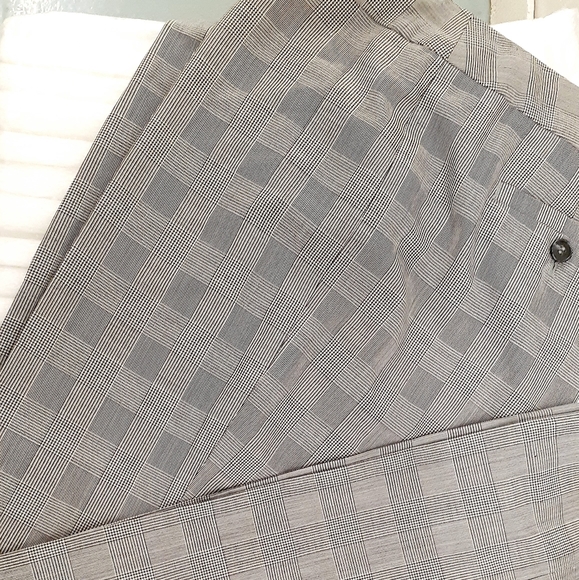Jones NY Stretch Plaid Dress pants 10 p - Picture 3 of 5